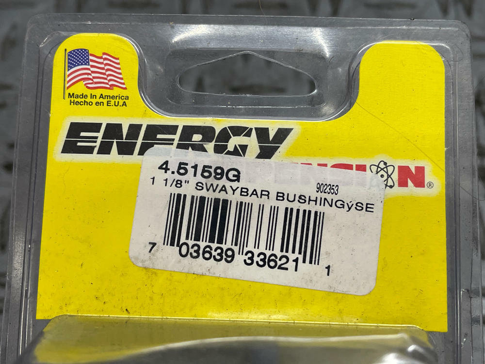 Ford Escort ZX2 Energy Suspensions Sway Bar Bushing Kit 285