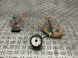 GlowShift Oil Pressure Gauge- WhiteFace 285