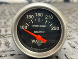 AutoMeter SportComp Water Temp Gauge- Black 285