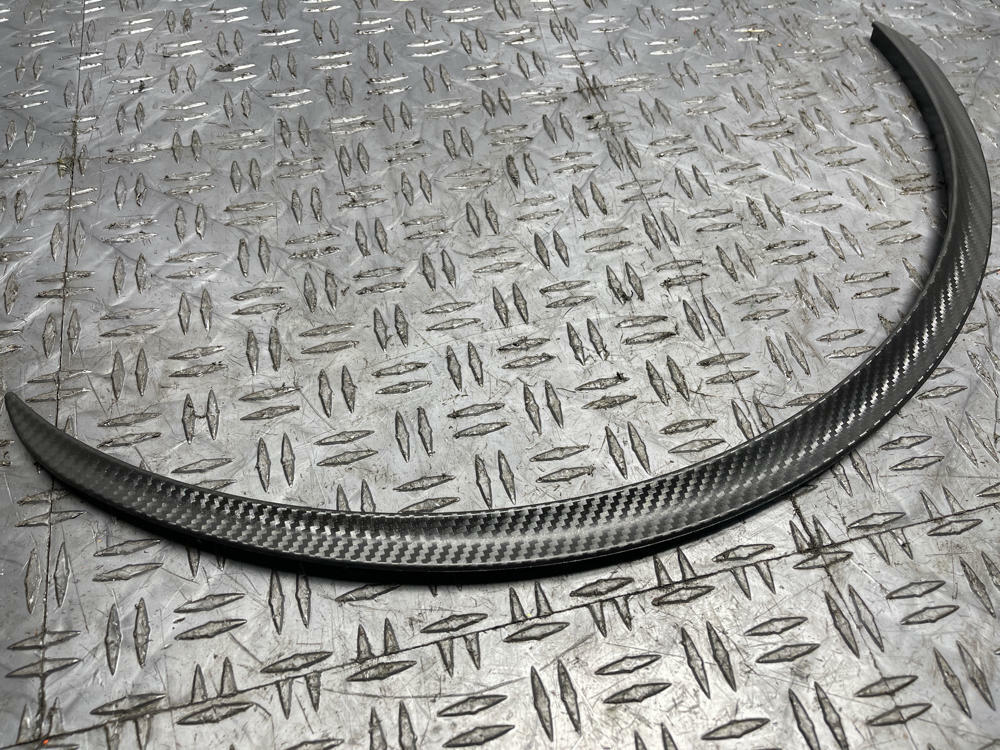 1999-04 Ford Mustang Carbon Fiber Fender Lip Extensions Set 285