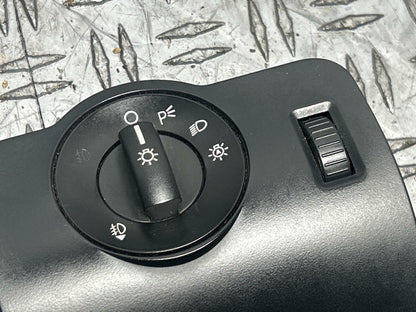 2011-14 Ford Mustang Head Light Control Knob- Black 285