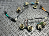 1999-04 Ford Mustang OEM Tail Light Harness Pair- NON AMBER 285