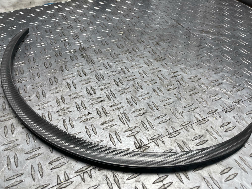1999-04 Ford Mustang Carbon Fiber Fender Lip Extensions Set 285
