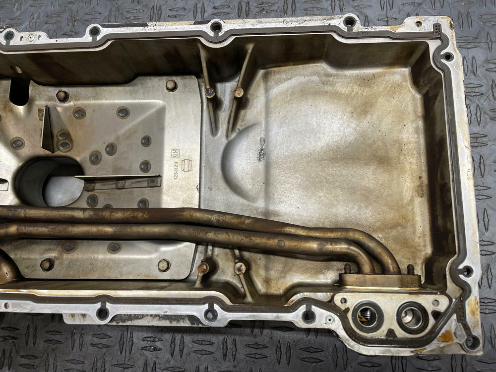 2004 Pontiac GTO 5.7L V8 LS1 Oil Pan,  Pickup Tube, & Windage Tray  280