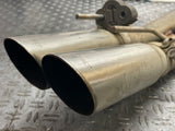 2004 Pontiac GTO Rear Exhaust Pipes & SLP Tips Assembly 280