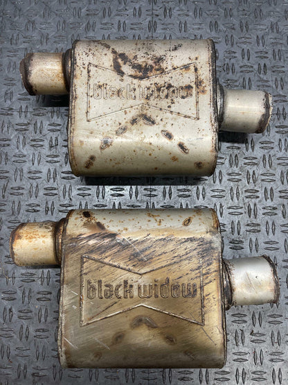 2004 Pontiac GTO FlowMaster BlackWidow Muffler Pair 280