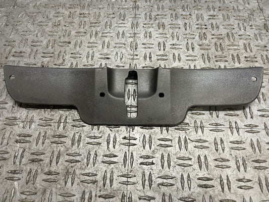 1999-04 Ford Mustang Interior Trunk Latch Cover- Nice, Dark Charcoal 286