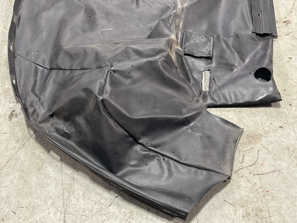 1999-04 Ford Mustang Leather Rear Seat Cover Panel- for CONVERTIBLE 286