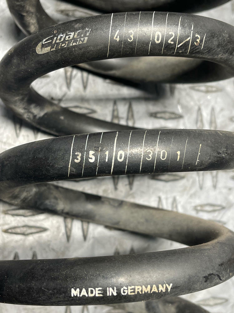 2003-04 Ford Mustang SVT Cobra Eibach Lowering Spring Set- for Convertible 286