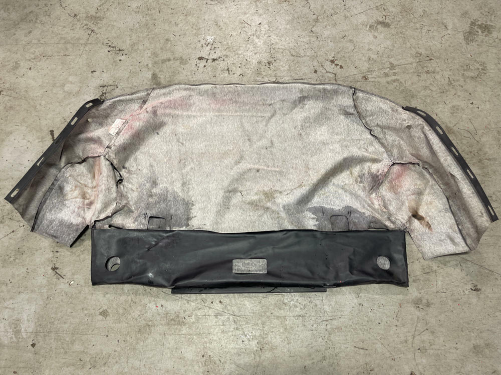 1999-04 Ford Mustang Leather Rear Seat Cover Panel- for CONVERTIBLE 286