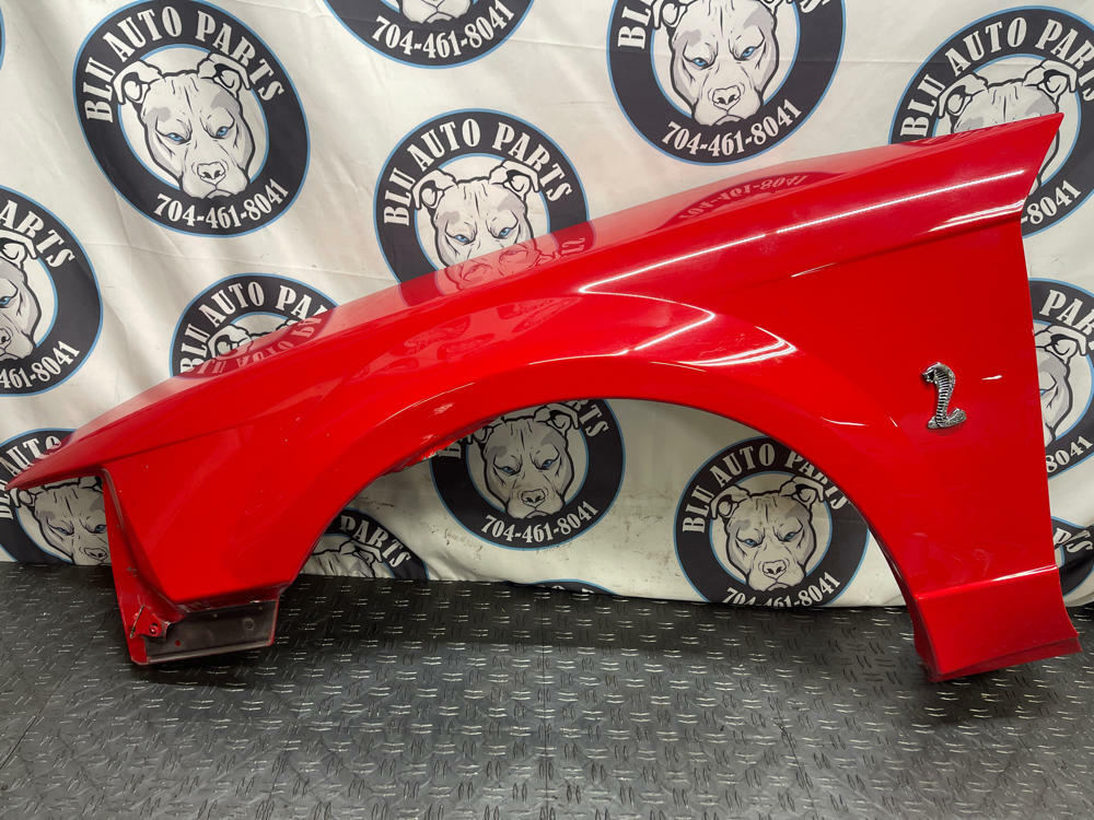 2003-04 Ford Mustang SVT Cobra Driver LH Fender Torch Red D3