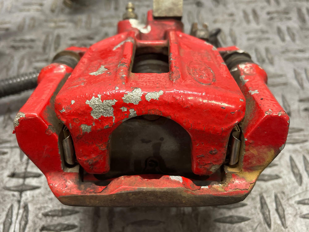 2003-04 Ford Mustang SVT Cobra OEM Rear Brakes Pair- Red 287