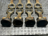 2003-04 Ford Mustang SVT Cobra Manley Forged Connecting Rod Set- w/ Pistons 287