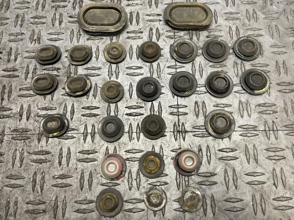 2003-04 Ford Mustang SVT Cobra Rubber Body Plugs Lot- Likely Incomplete  287