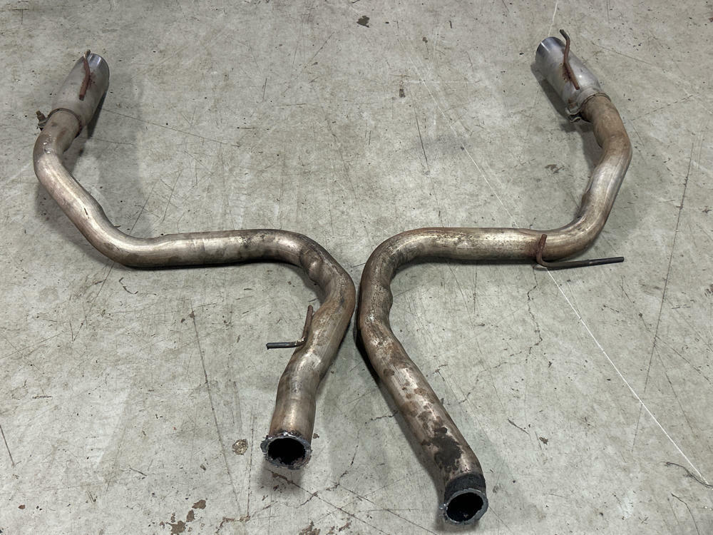 2003-04 Ford Mustang SVT Cobra 2.5'' IRS Tail Pipes & Tips 287