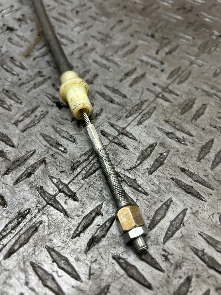 2003-04 Ford Mustang SVT Cobra Aftermarket Clutch Cable w/ Quadrant 287
