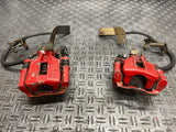 2003-04 Ford Mustang SVT Cobra OEM Rear Brakes Pair- Red 287