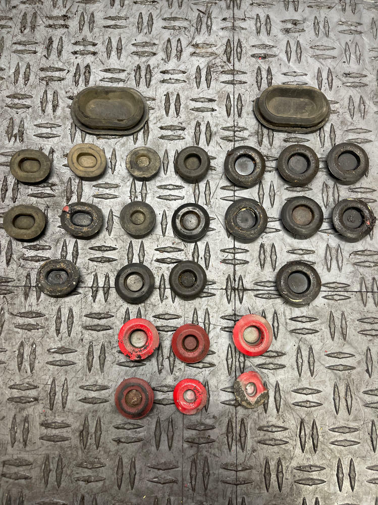 2003-04 Ford Mustang SVT Cobra Rubber Body Plugs Lot- Likely Incomplete  287