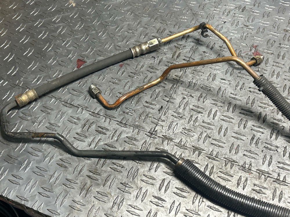 2003-04 Ford Mustang SVT Cobra OEM Power Steering Line Pair- for Rack 287