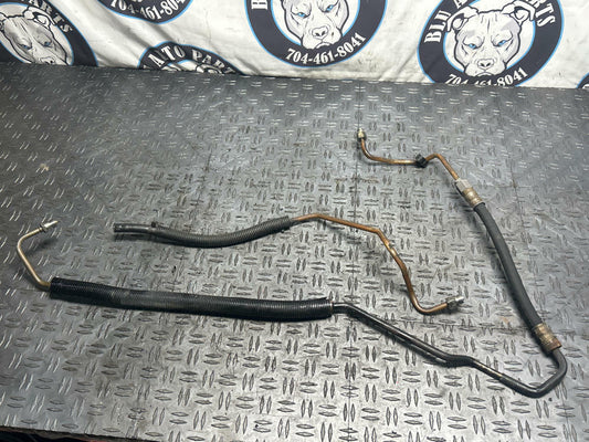 2003-04 Ford Mustang SVT Cobra OEM Power Steering Line Pair- for Rack 287