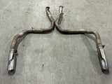 2003-04 Ford Mustang SVT Cobra 2.5'' IRS Tail Pipes & Tips 287