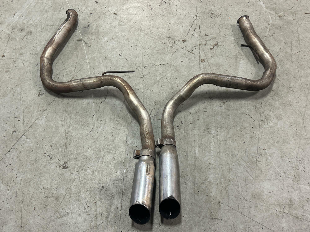 2003-04 Ford Mustang SVT Cobra 2.5'' IRS Tail Pipes & Tips 287