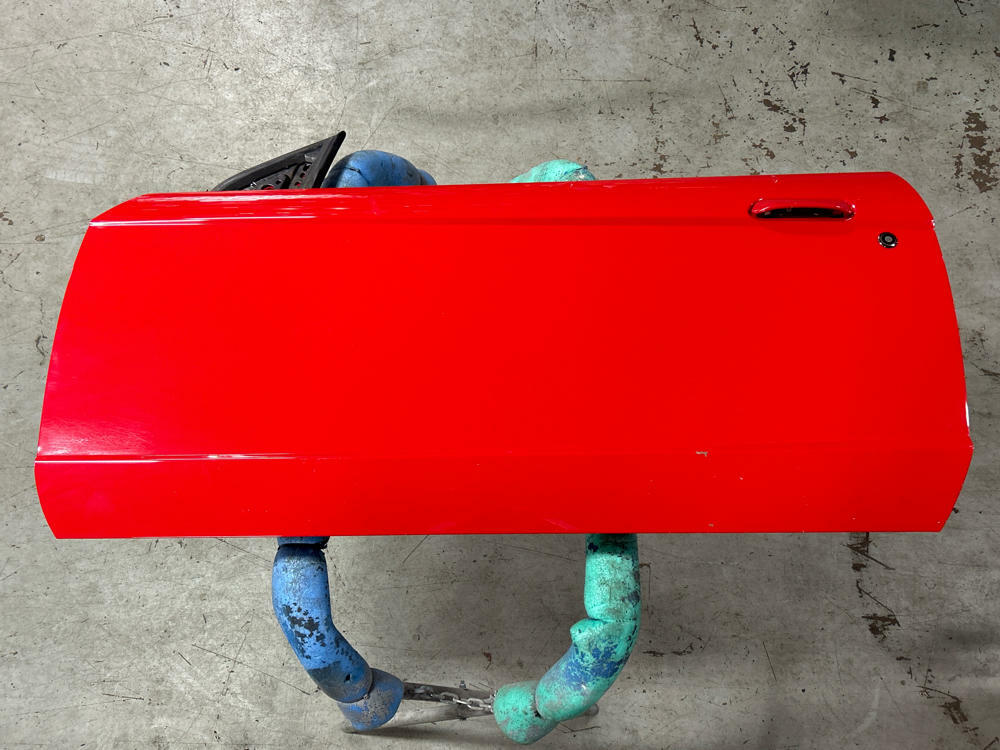 2003-04 Ford Mustang SVT Cobra LH Driver Door No Harness Torch Red D3