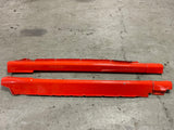 2003-04 Ford Mustang SVT Cobra Side Skirts OEM Comp Orange 288