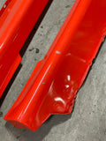 2003-04 Ford Mustang SVT Cobra Side Skirts OEM Comp Orange 288