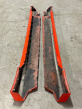 2003-04 Ford Mustang SVT Cobra Side Skirts OEM Comp Orange 288
