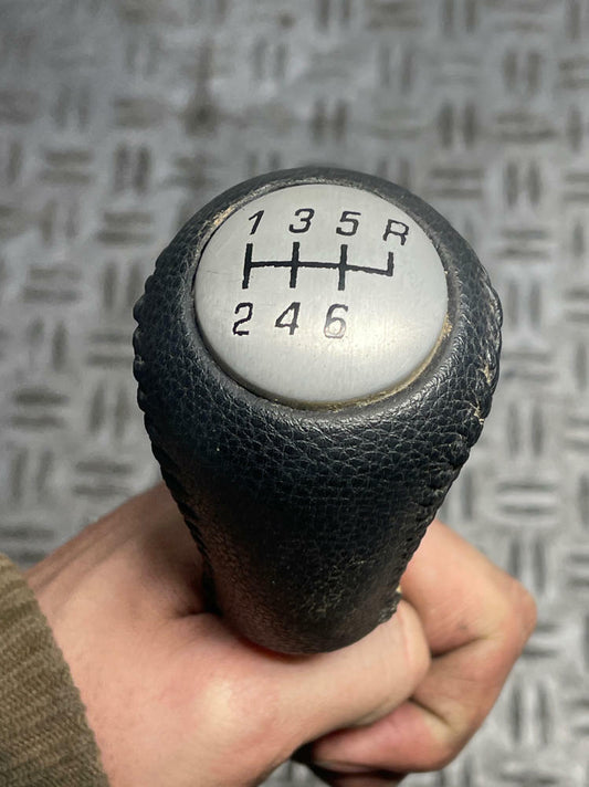 2003-04 Ford Mustang SVT Cobra OEM T56 Shift Knob- Retrimmed 288