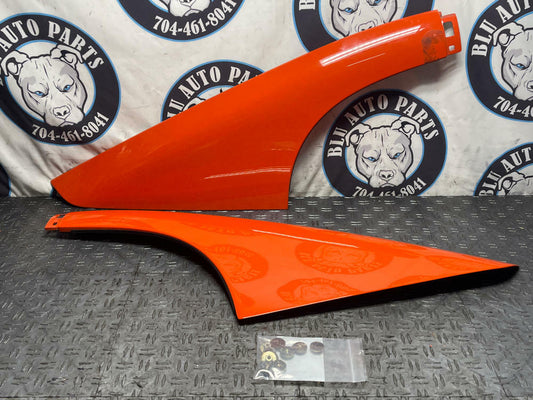 2003-04 Ford Mustang SVT Cobra OEM Comp Orange Sail Panels- Paint Code CY 288
