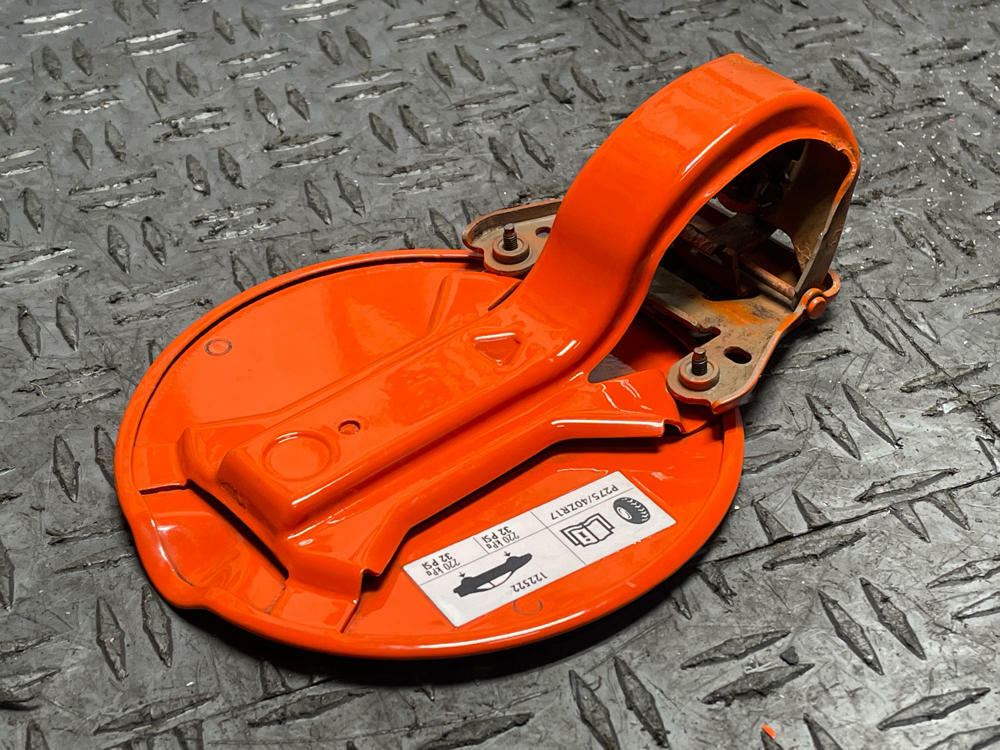 2003-04 Ford Mustang SVT Cobra OEM Comp Orange Fuel Door- Paint Code CY 288
