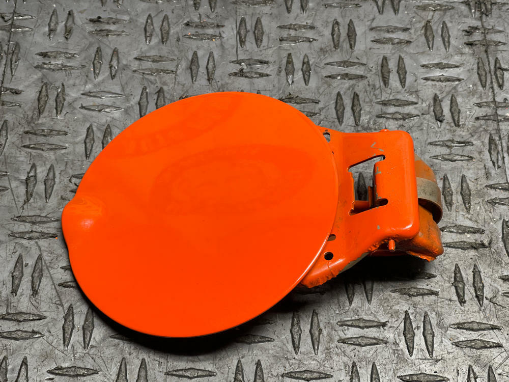 2003-04 Ford Mustang SVT Cobra OEM Comp Orange Fuel Door- Paint Code CY 288