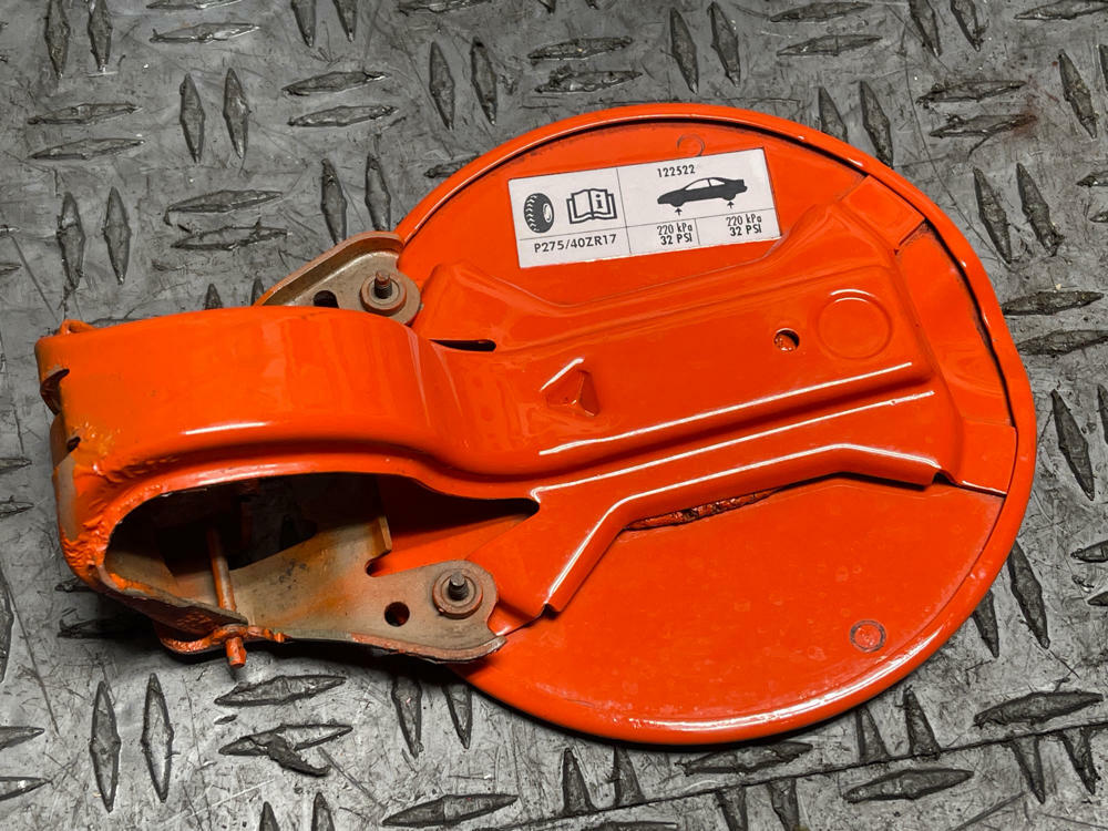 2003-04 Ford Mustang SVT Cobra OEM Comp Orange Fuel Door- Paint Code CY 288