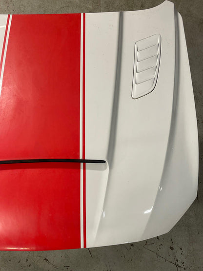 2018-23 Ford Mustang Cervini Ram Air Hood (Functional)- Paint Code YZ 279