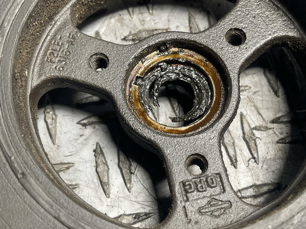 1993-98 Lincoln Mark VIII OEM Crank Pulley 285