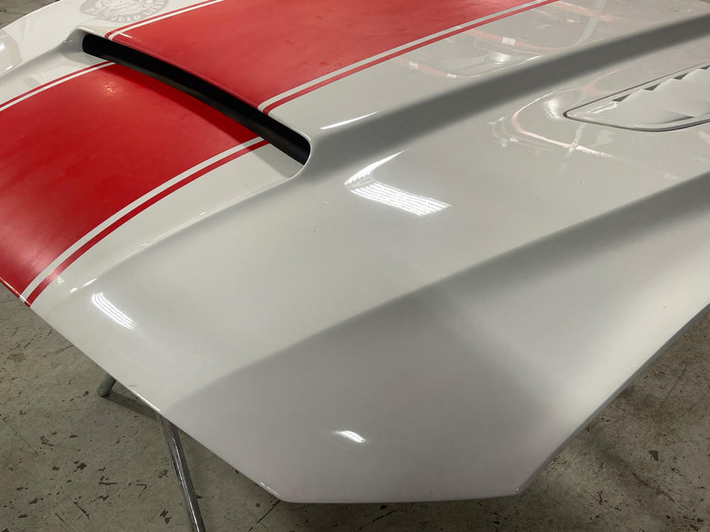 2018-23 Ford Mustang Cervini Ram Air Hood (Functional)- Paint Code YZ 279