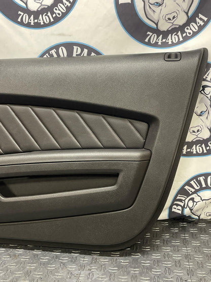 2011-14 Ford Mustang GT RH Passenger Premium Door Panel 33k Miles 290