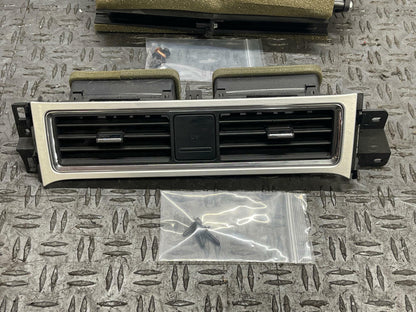 2011-14 Ford Mustang OEM Center HVAC Duct & Trim (Dual Output Vent) 290