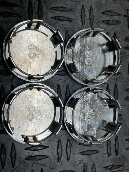 2011-14 Ford Mustang American Muscle Center Cap Set- Chrome 290