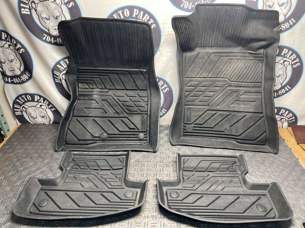 2018-23 Ford Mustang Mach One Aftermarket All Weather Floor Mats Set 291