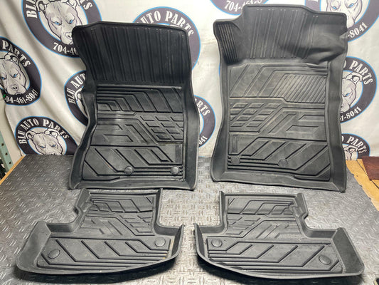 2018-23 Ford Mustang Mach One Aftermarket All Weather Floor Mats Set 291