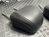 2018-23 Ford Mustang Mach One OEM Leather Head Rest Pair 291