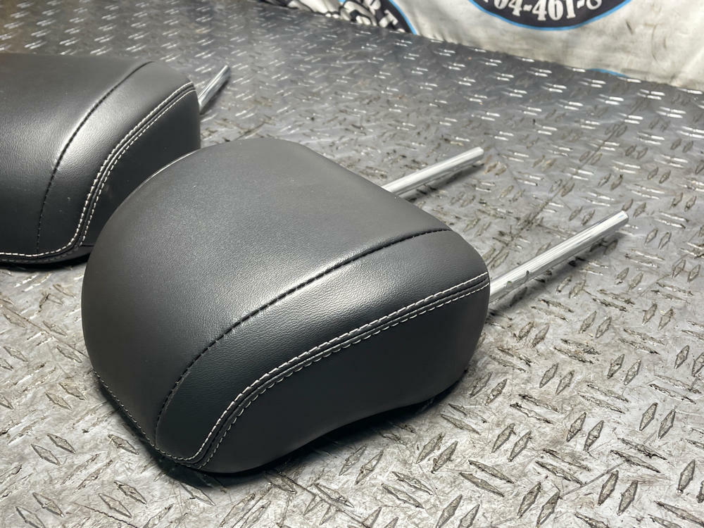 2018-23 Ford Mustang Mach One OEM Leather Head Rest Pair 291
