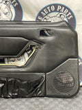 1987-93 Ford Mustang Black Door Panels LH RH 117k Miles 289
