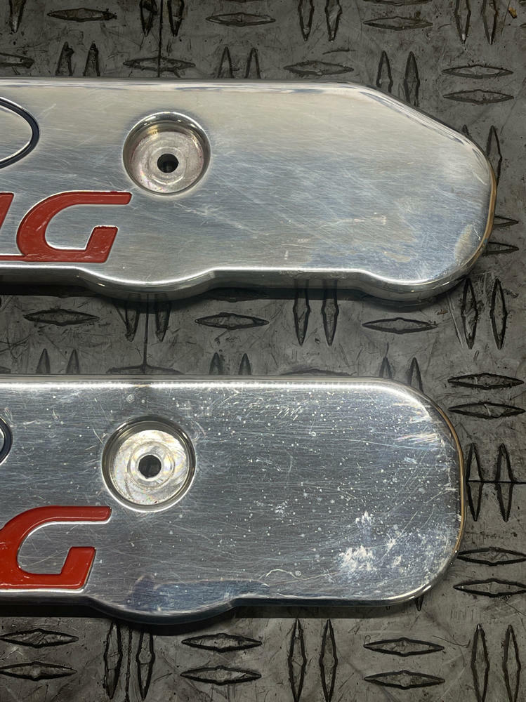 2003-04 Ford Mustang SVT Cobra Ford Racing Chrome Coil Pack Covers- RARE 292