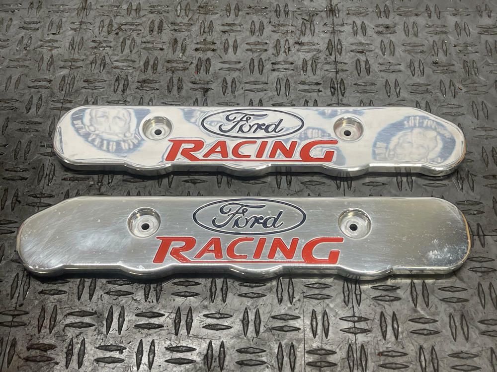 2003-04 Ford Mustang SVT Cobra Ford Racing Chrome Coil Pack Covers- RARE 292