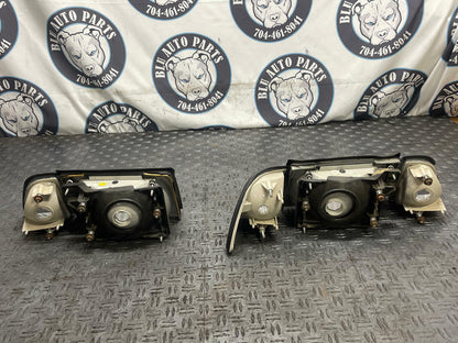 1987-93 Ford Mustang Aftermarket Headlights (5 Pieces, 1 Missing) 117k Miles 289