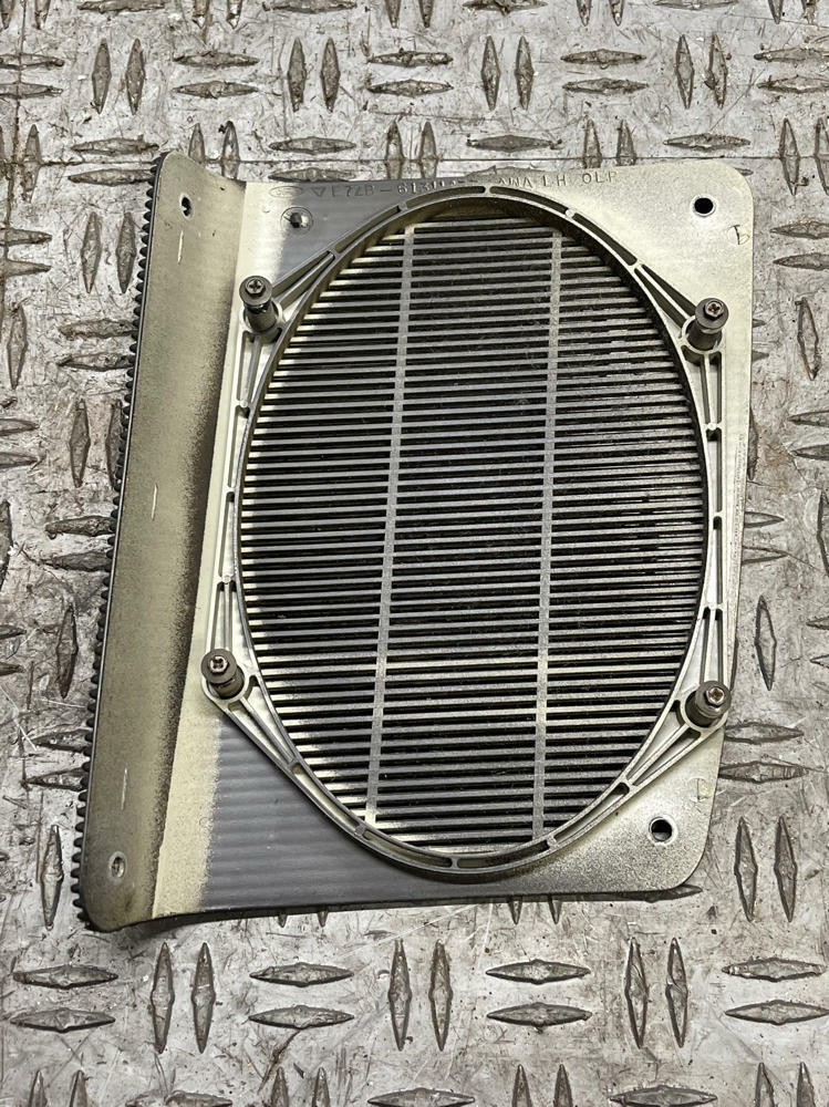 1987-93 Ford Mustang OEM Rear Speaker Grilles- Black, NICE 289